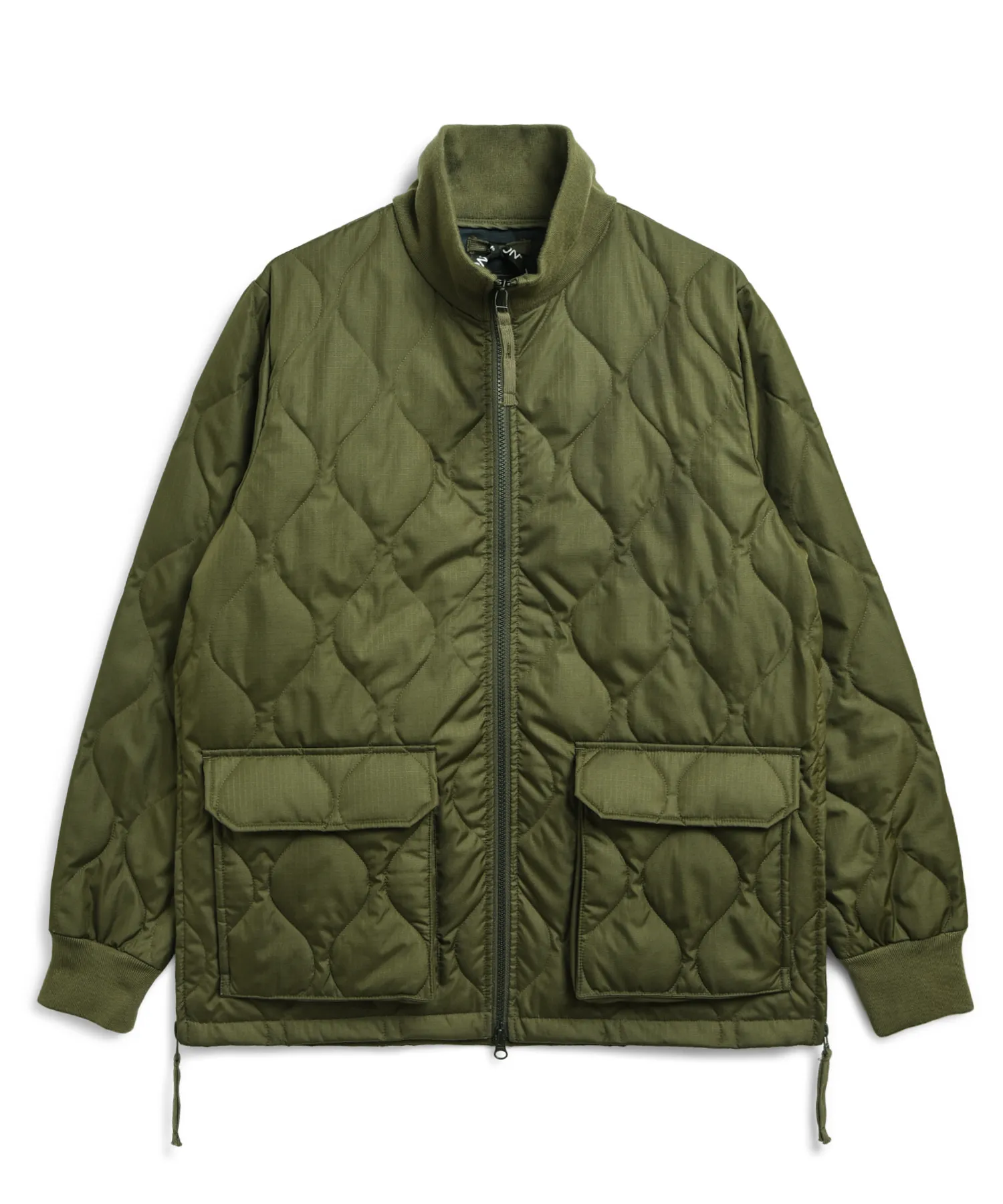 Unisex Military Rib Hi Neck Down Jacket (Hard Shell) - Image 19