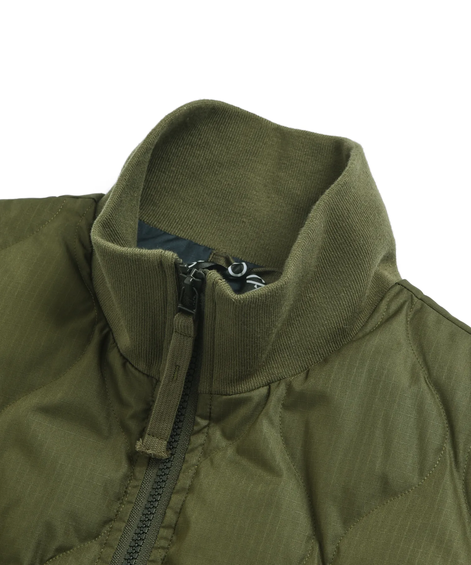 Unisex Military Rib Hi Neck Down Jacket (Hard Shell) - Image 4