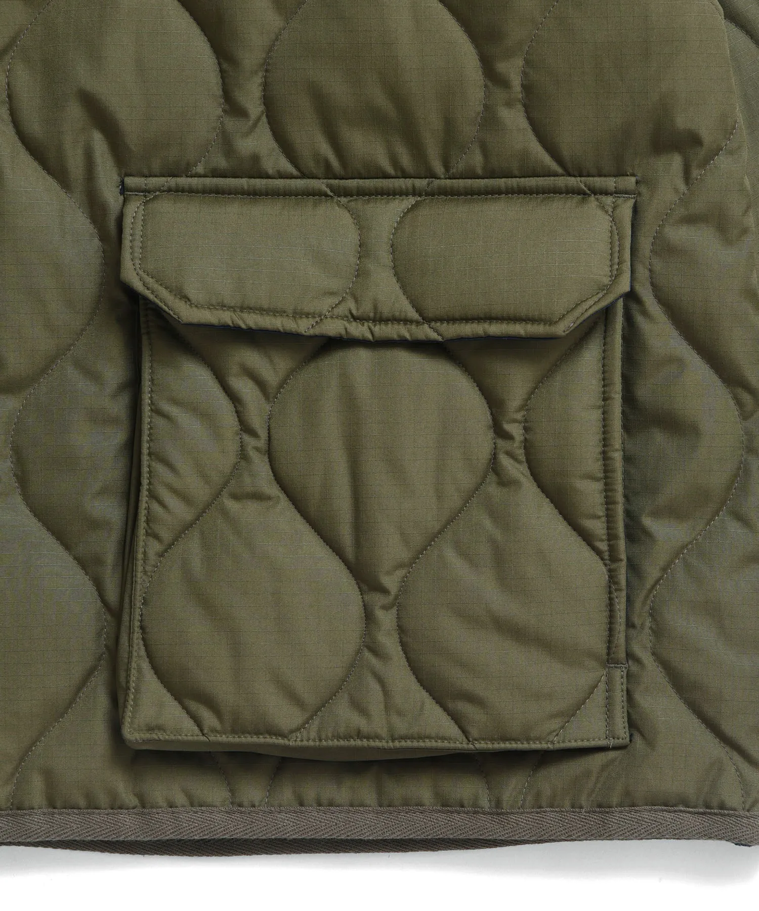 Unisex Military Rib Hi Neck Down Jacket (Hard Shell) - Image 6