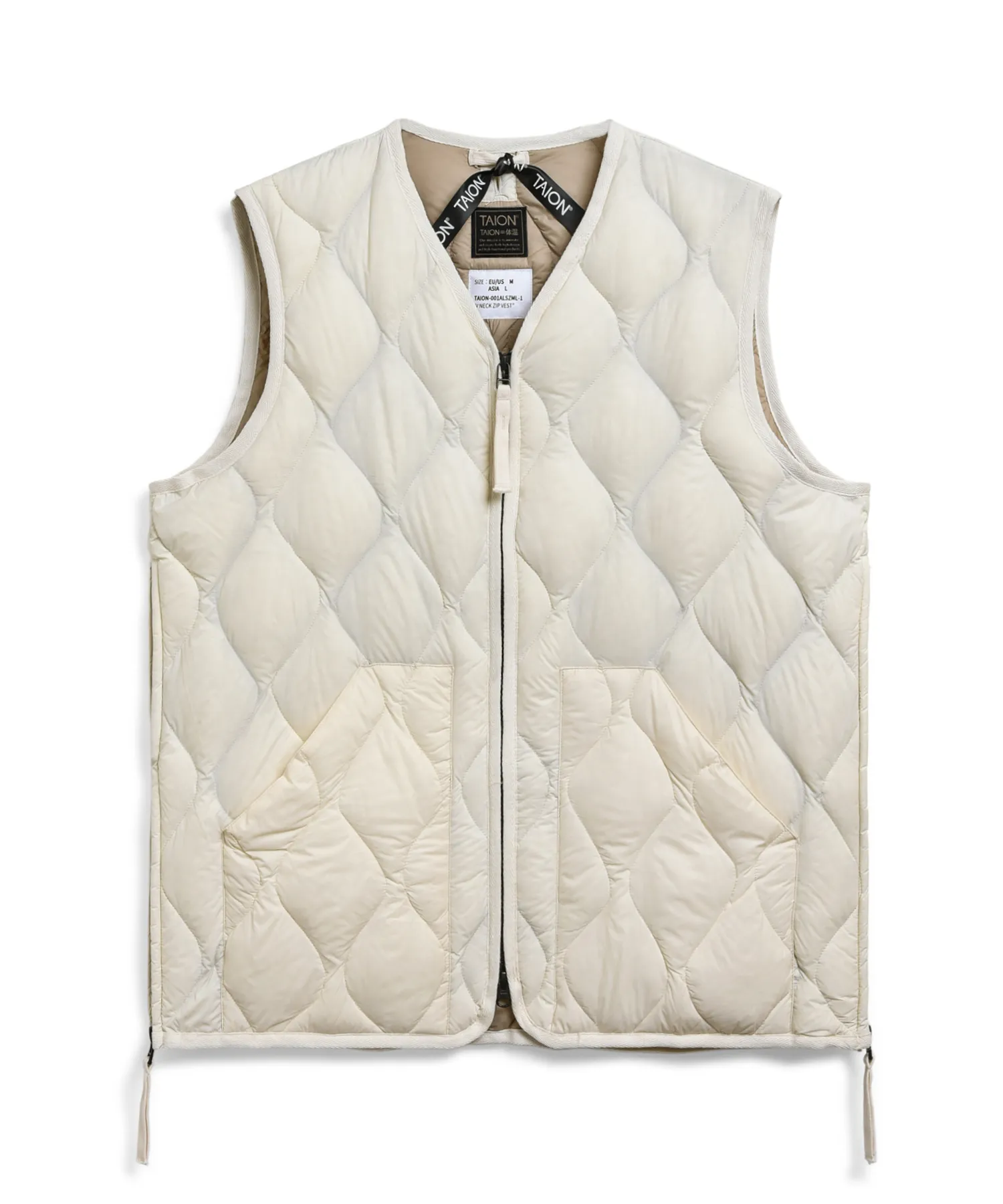 Unisex Military V-Neck W-Zip Down Vest (Soft Shell) - Image 28