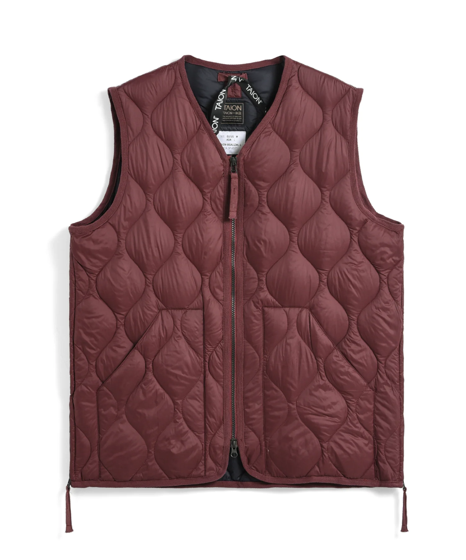 Unisex Military V-Neck W-Zip Down Vest (Soft Shell) - Image 36