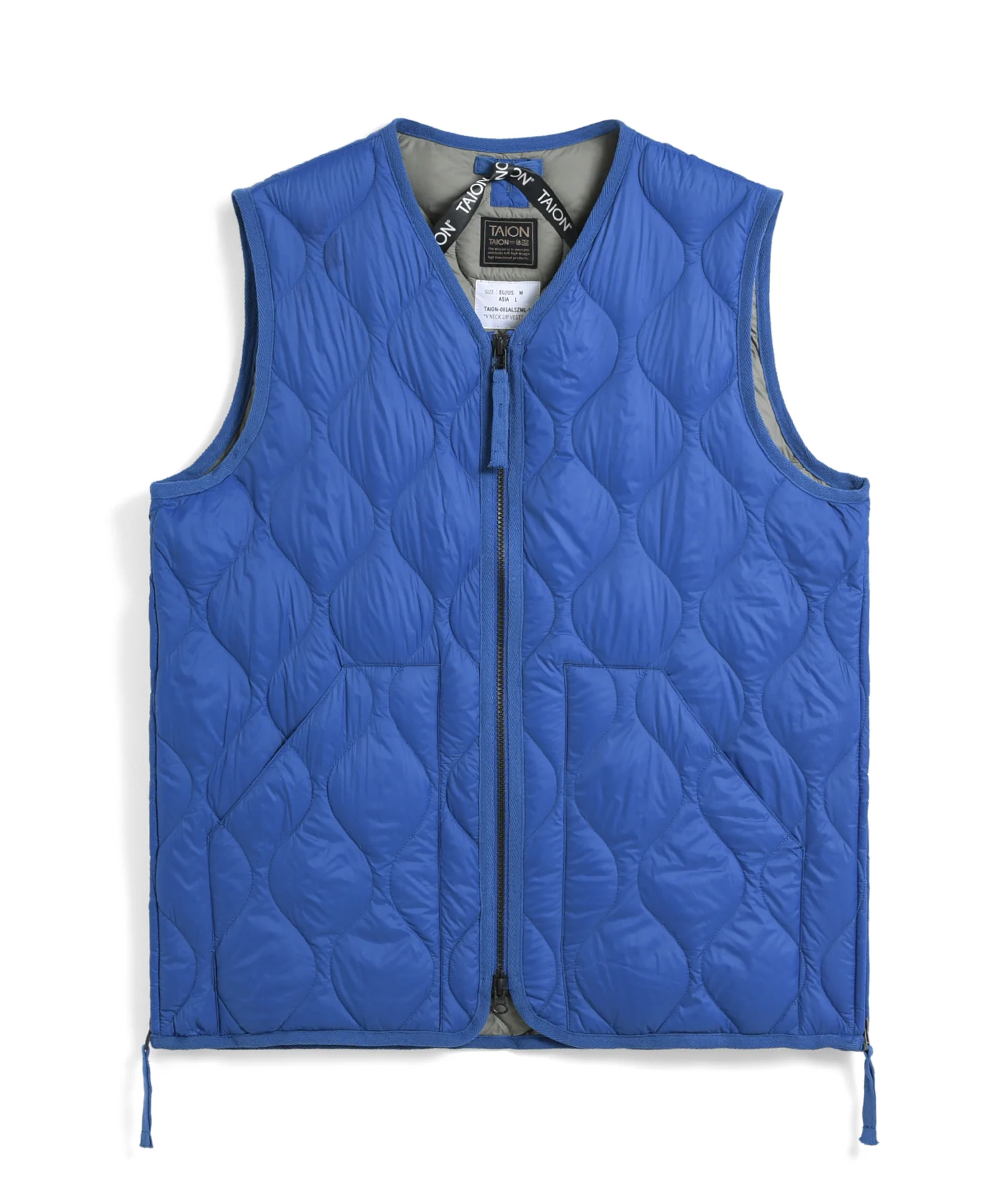 Unisex Military V-Neck W-Zip Down Vest (Soft Shell) - Image 37