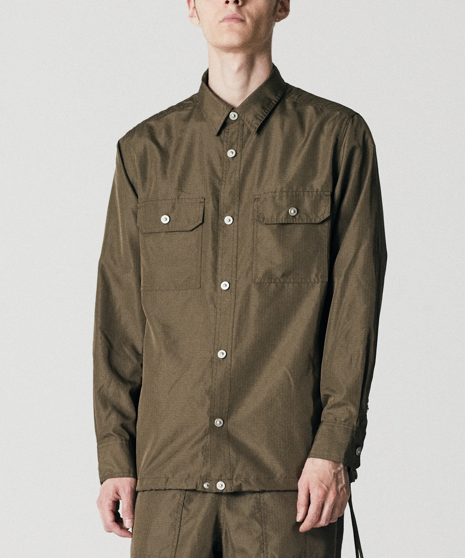 Unisex Non Down Military Long Sleeve Shirts - Image 10
