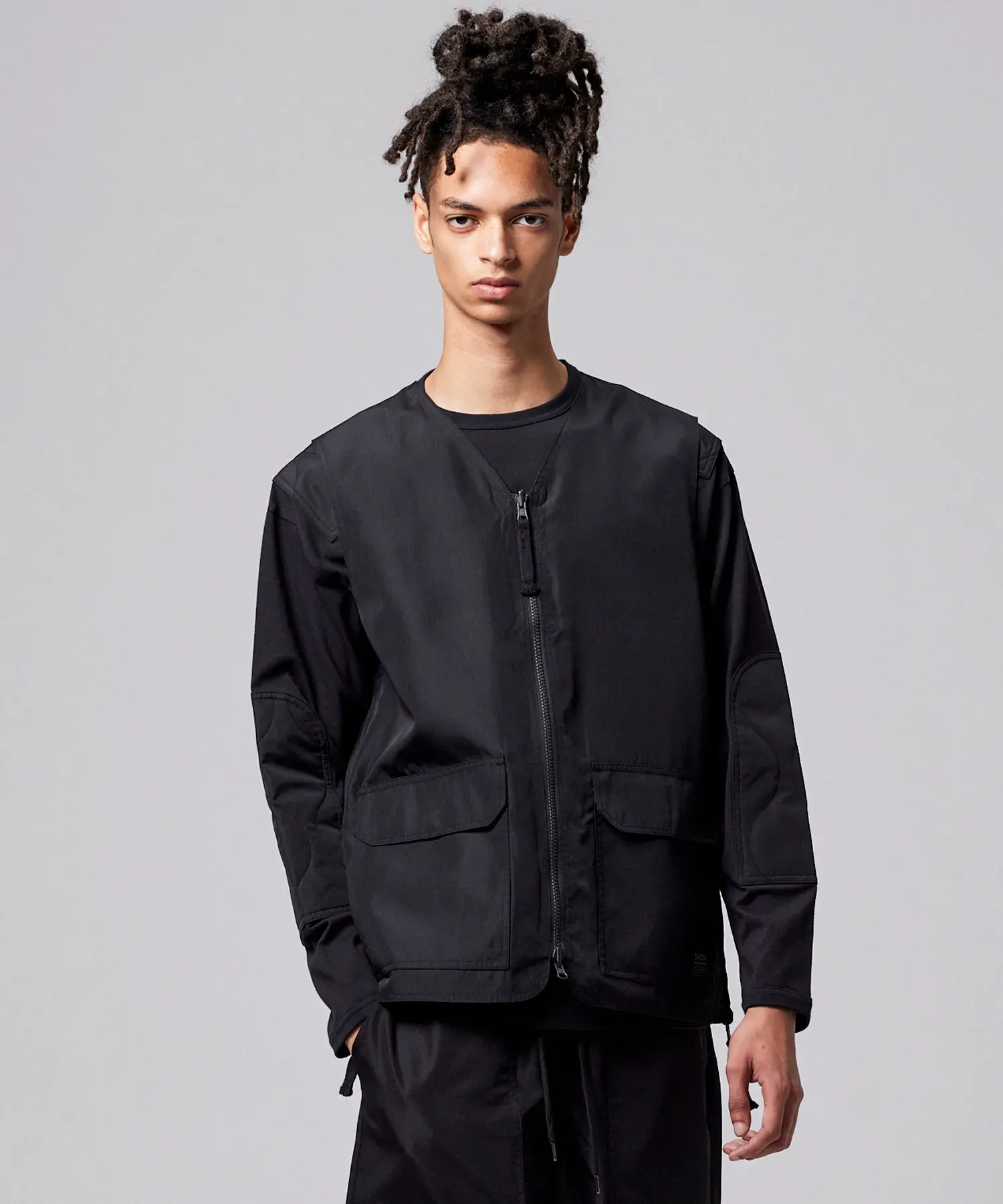 Unisex Non Down Military Reversible V Neck Vest - Image 13