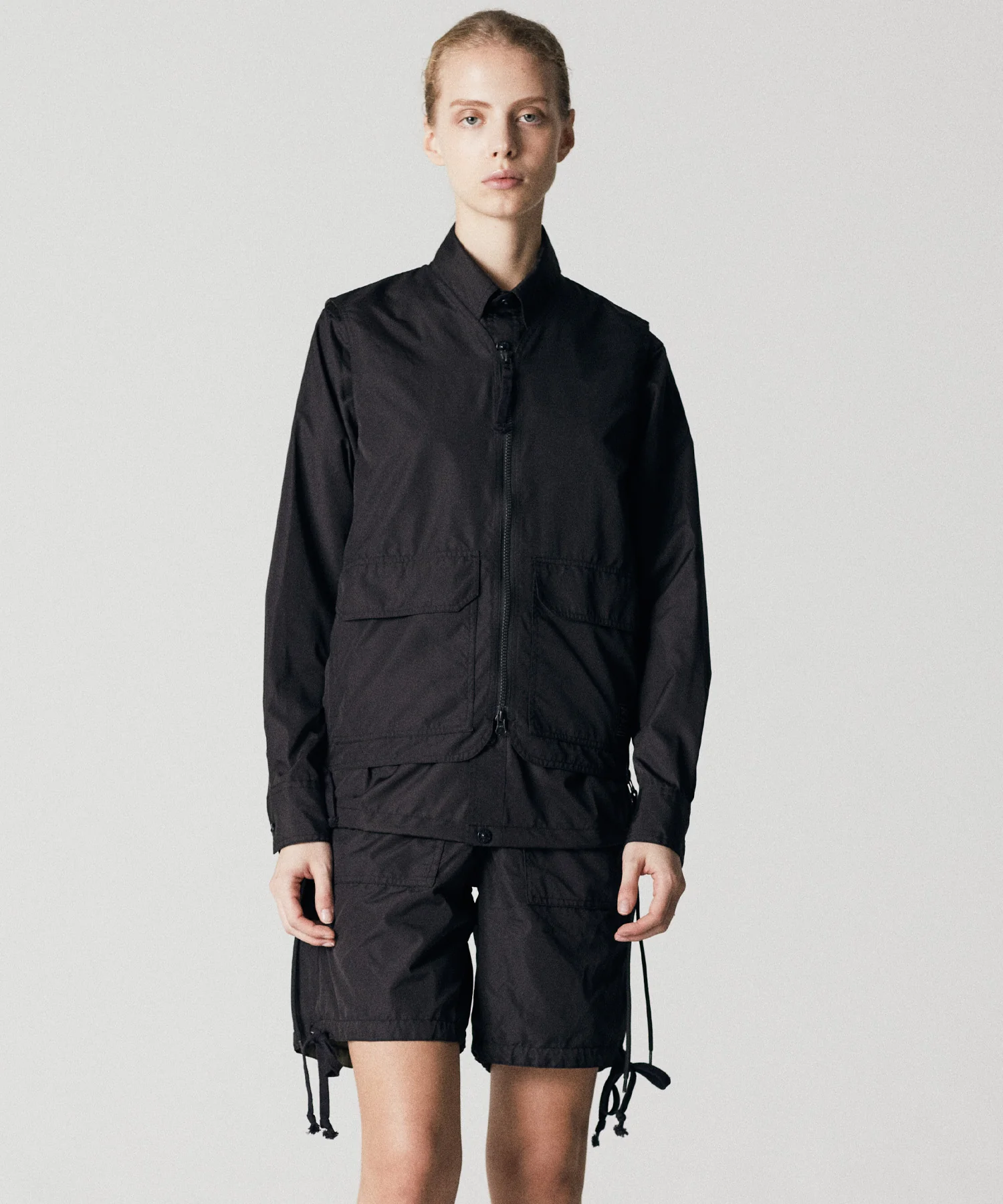 Unisex Non Down Military Reversible V Neck Vest - Image 18