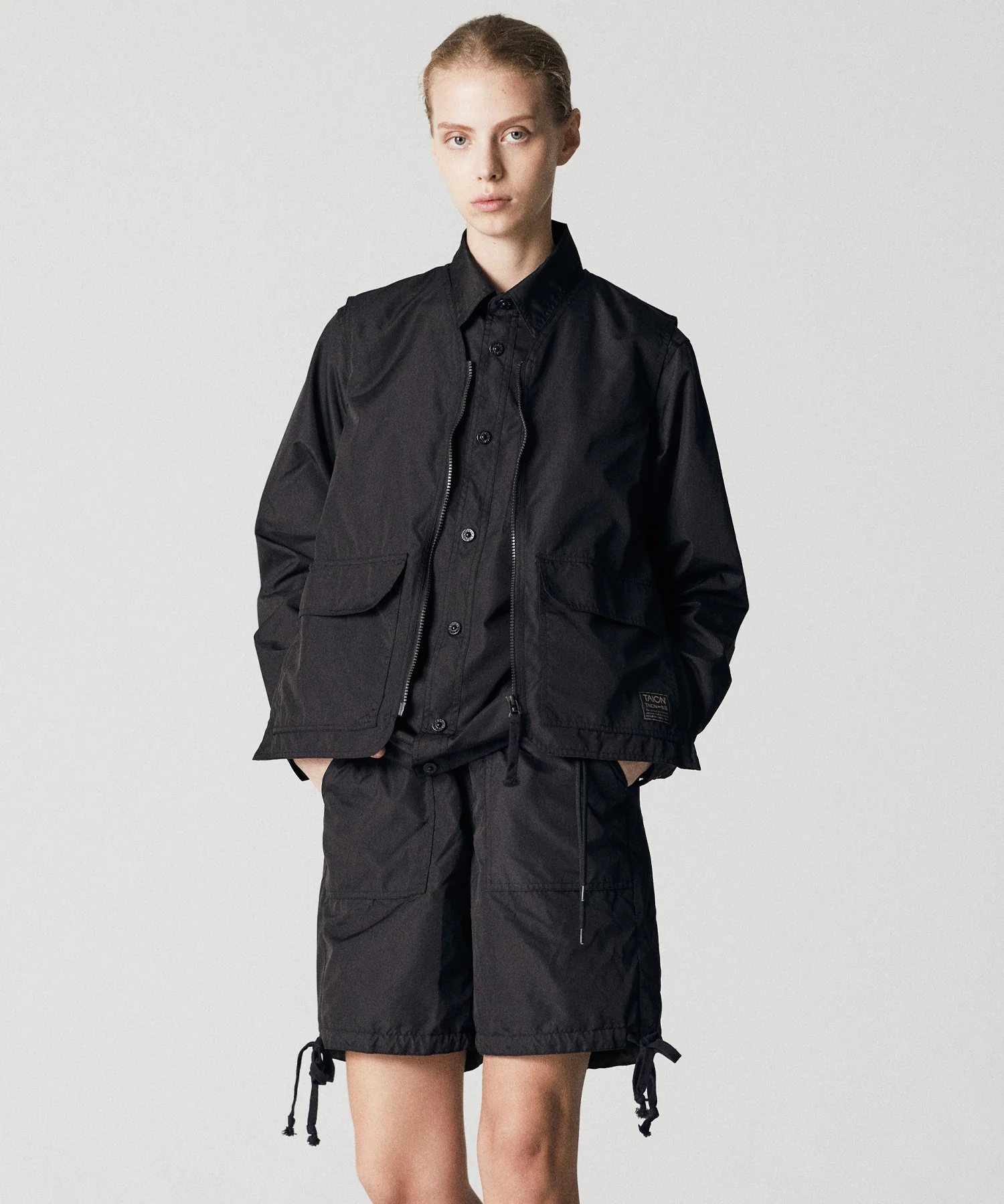 Unisex Non Down Military Reversible V Neck Vest - Image 19