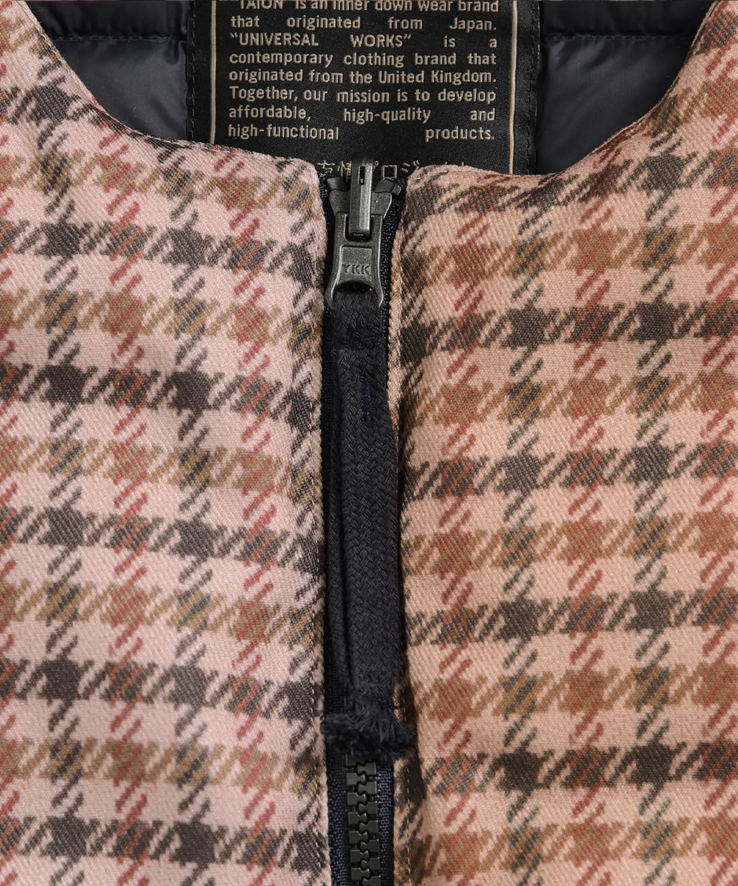 Universal Works x TAION Reversible Zip Down Vest <UW-TA-R004Z> - Image 12