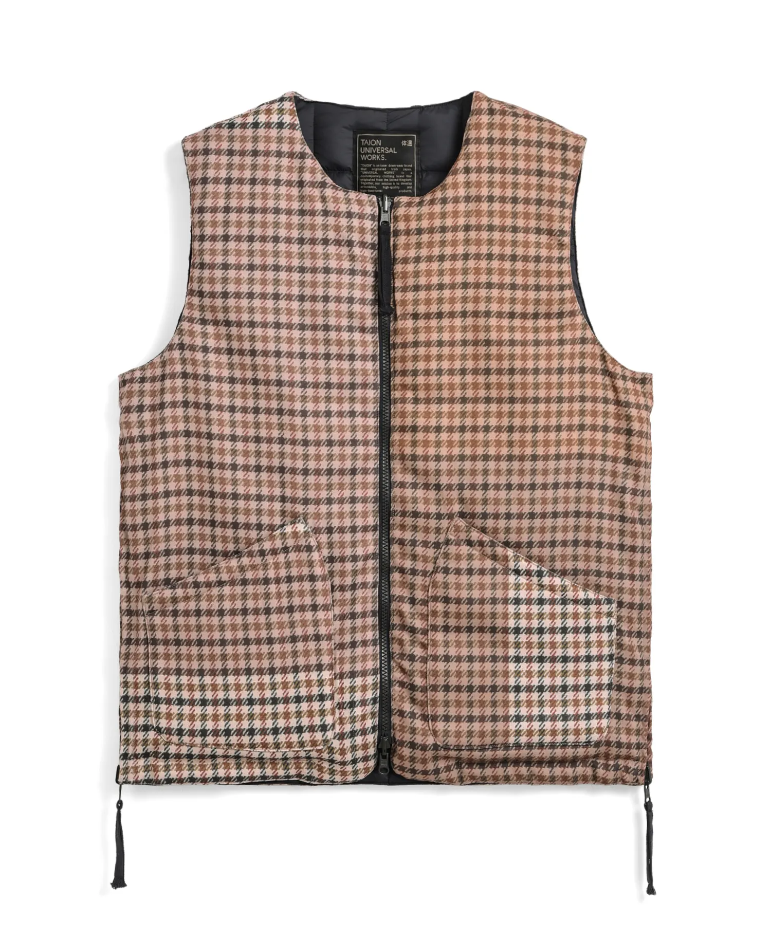 Universal Works x TAION Reversible Zip Down Vest <UW-TA-R004Z> - Image 3